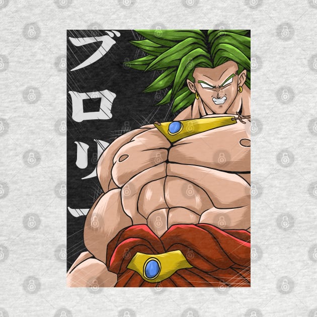 broly legendary super saiyan by Amartwork